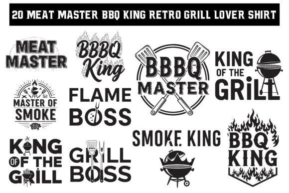 Meat Master BBQ King SVG Bundle Review