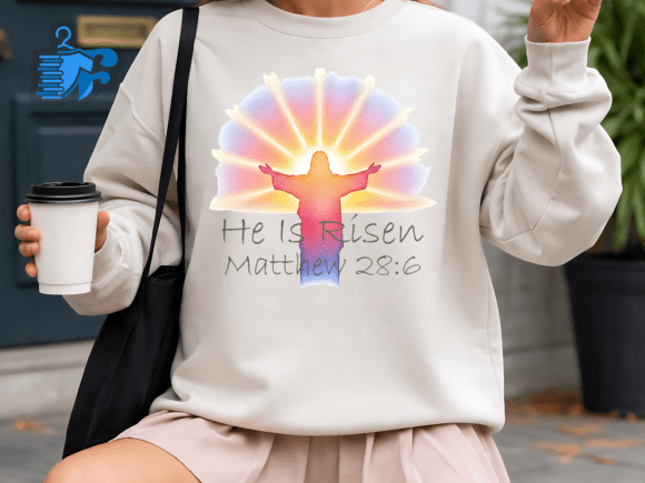 Retro He Is Risen SVG Review